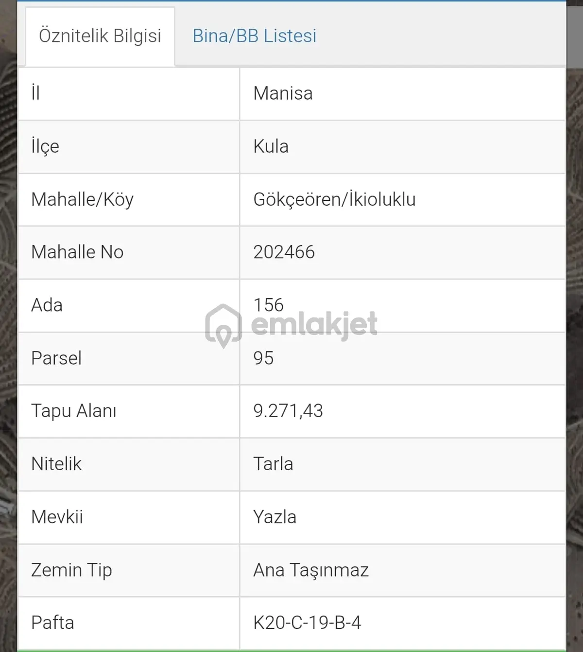 Özdemir'den Manisa Kula İki Olklu'da Satılık 9271 Mt. Tarla - 3