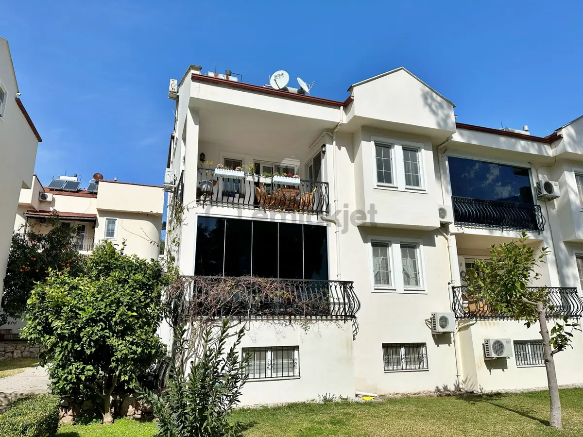 Ölüdeniz Hisarönü'nde Kapanmayan Manzaralı Daire - 31