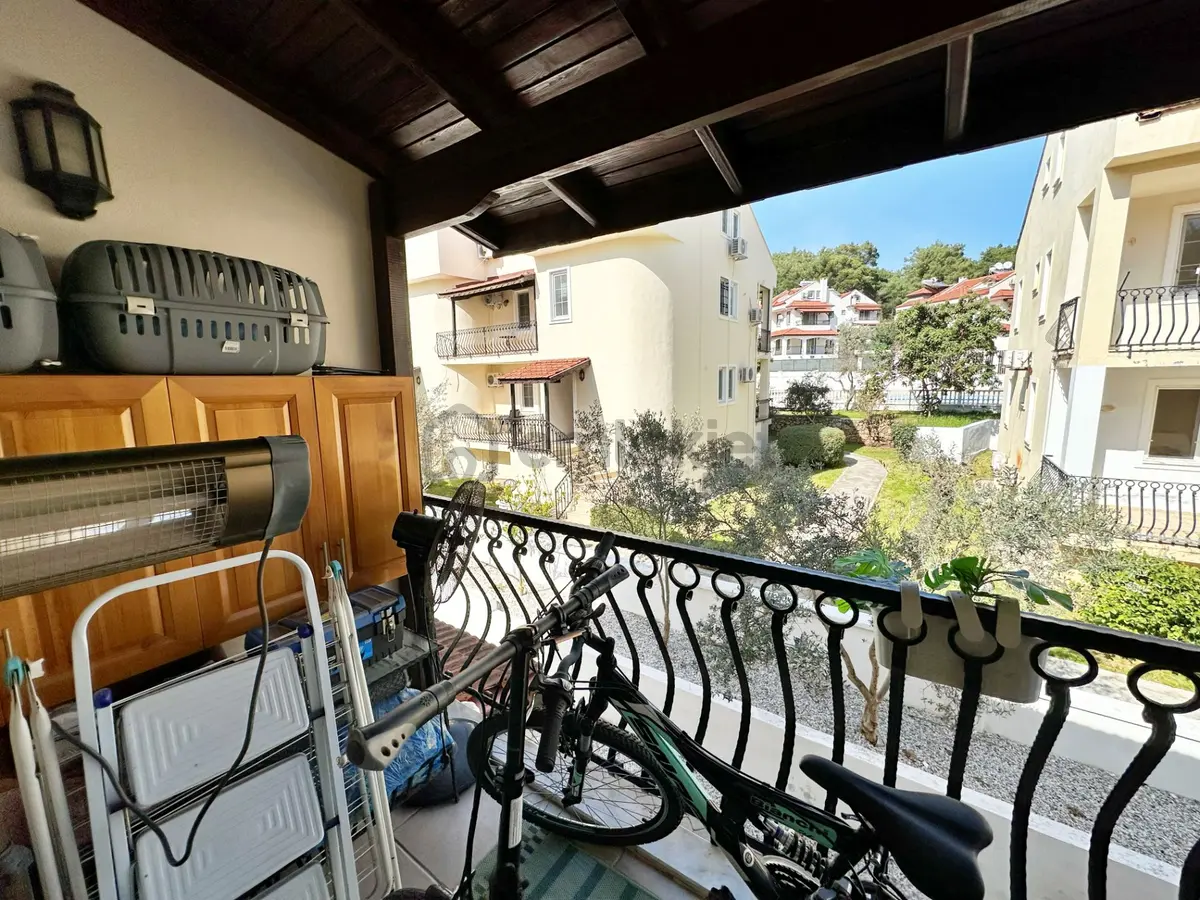 Ölüdeniz Hisarönü'nde Kapanmayan Manzaralı Daire - 10