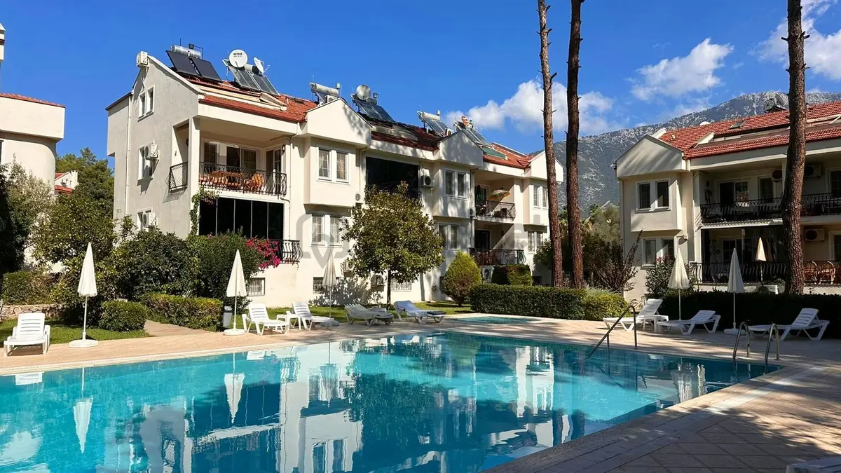 Ölüdeniz Hisarönü'nde Kapanmayan Manzaralı Daire - 33