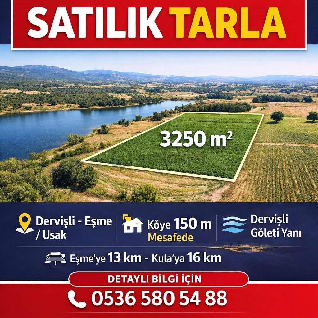 Dervişli De Köye 150 M Mesafede Satılık Tarlalar - 6