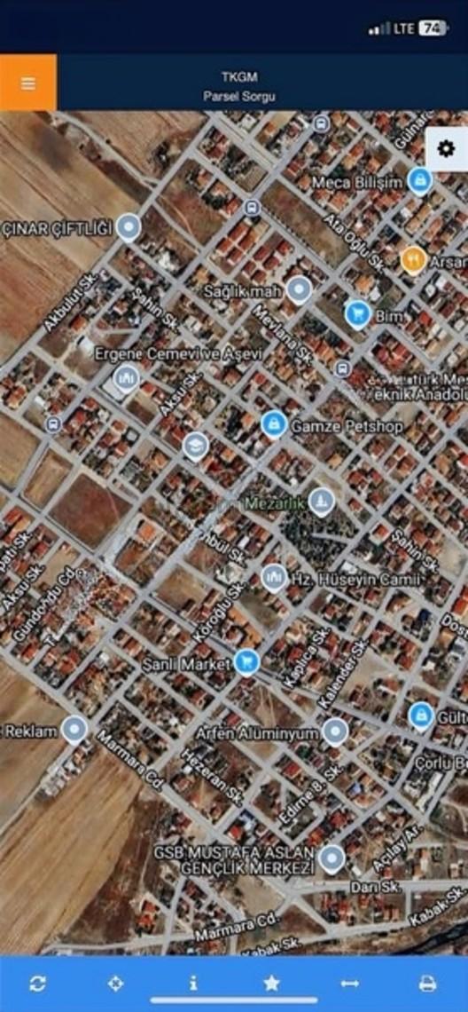Tekirdağ Ergene'de Satılık Ticari+konut İmarlı Köşe Parsel Arsa - 5