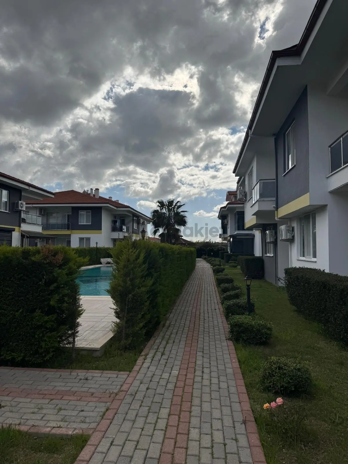 Piramit Dalaman Sitesi'nde Eşyalı 1+1 Satılık Daire - 31