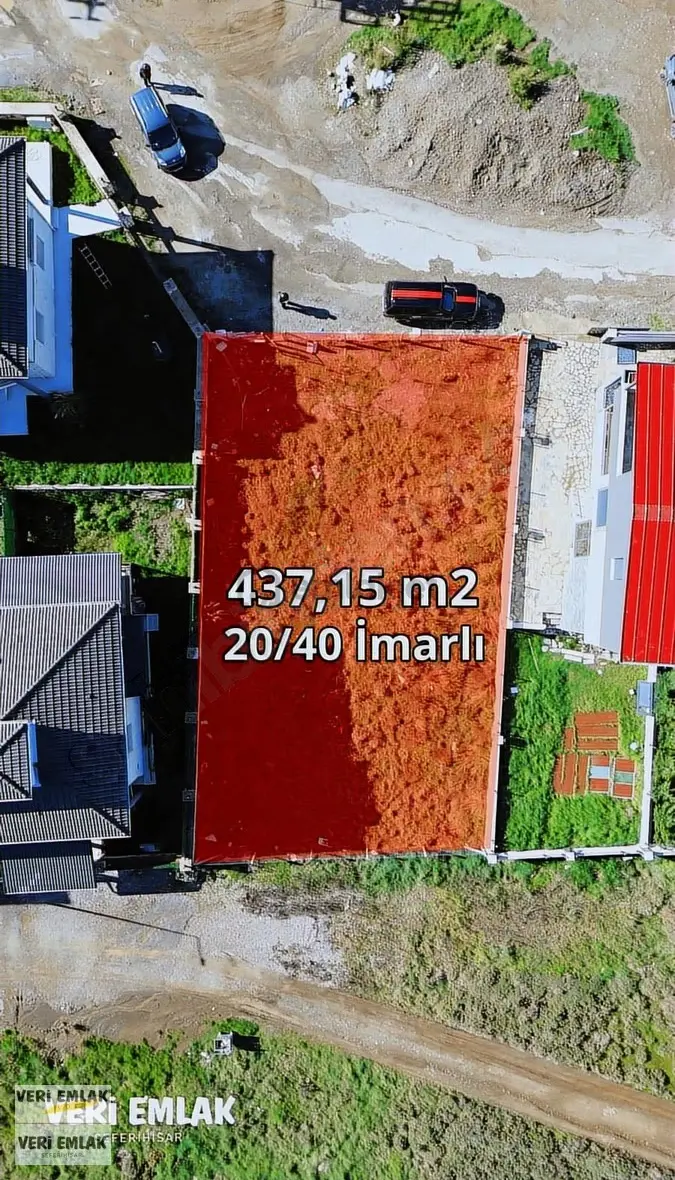 Veri'den İkiz Villa İmarlı, 437m² Satılık Arsa! - 12