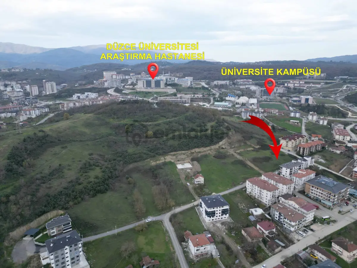 Konuralp Üniversite Yerleşkesi'nde 1564 M2 Satılık Arsa - 12