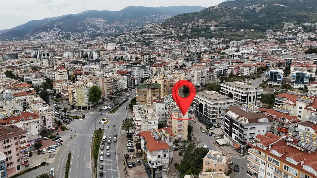 Alanya Merkezde 2+1 Önü Açık Daire - 22