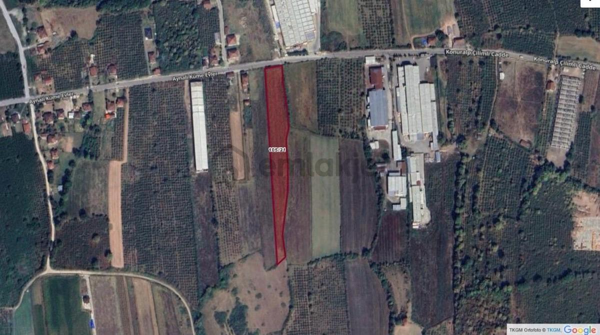 Aynalıda Cadde Üstü 8.648 M2 %40 Depo İmarlı Arsa - 12