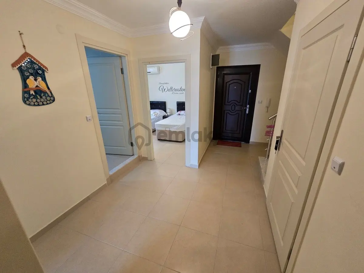 Didim Efelerde Havuzlu Sitede Satılık Full Eşyalı 3+1 Dubleks Daire - 20
