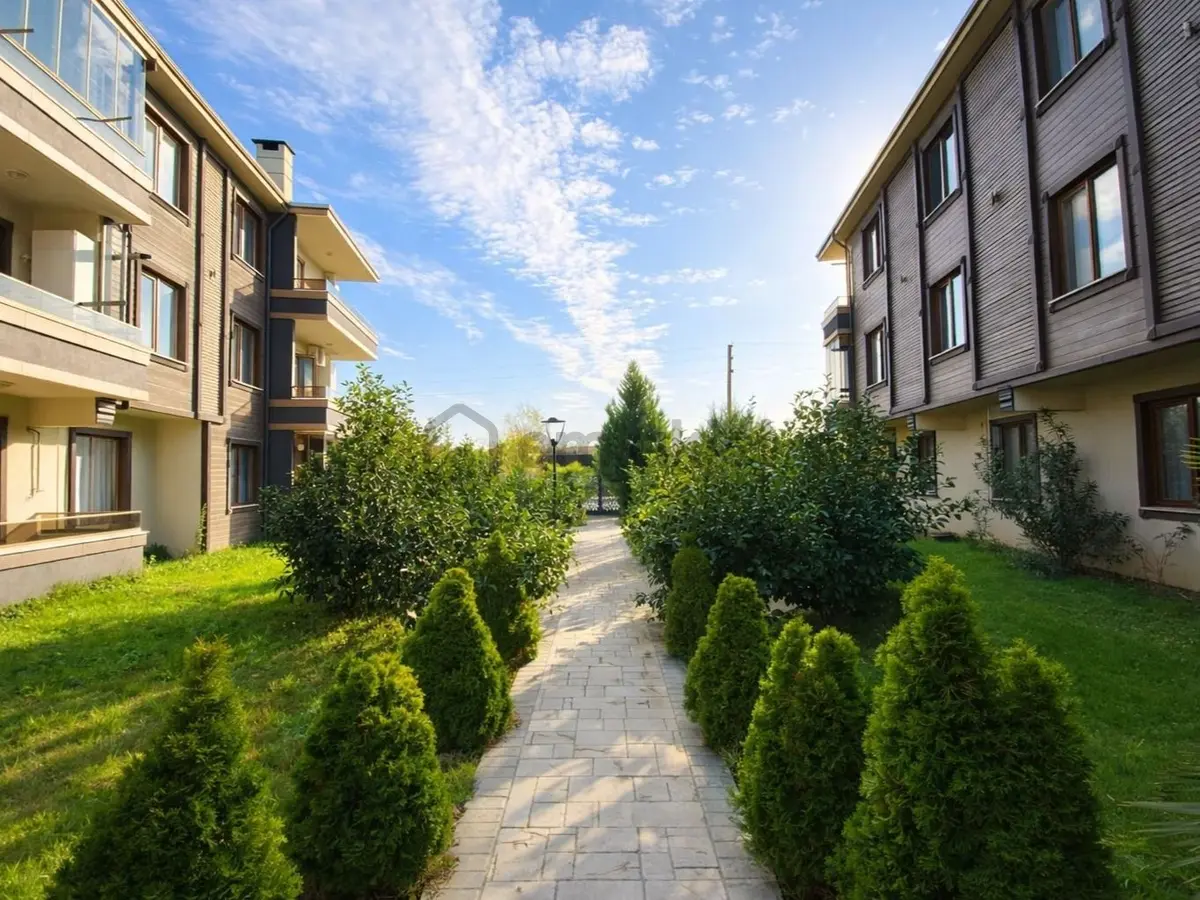 Karasuda Site İçinde, Havuzlu, Ekonomik 1+1 Satılık Daire - 6
