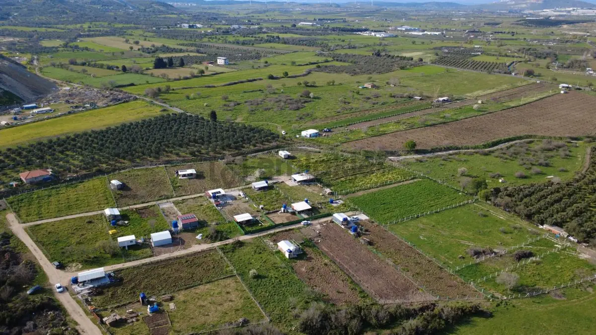 Çıtakta 213m2 İçerisinde Konteyner Bulunan Tarla - 33