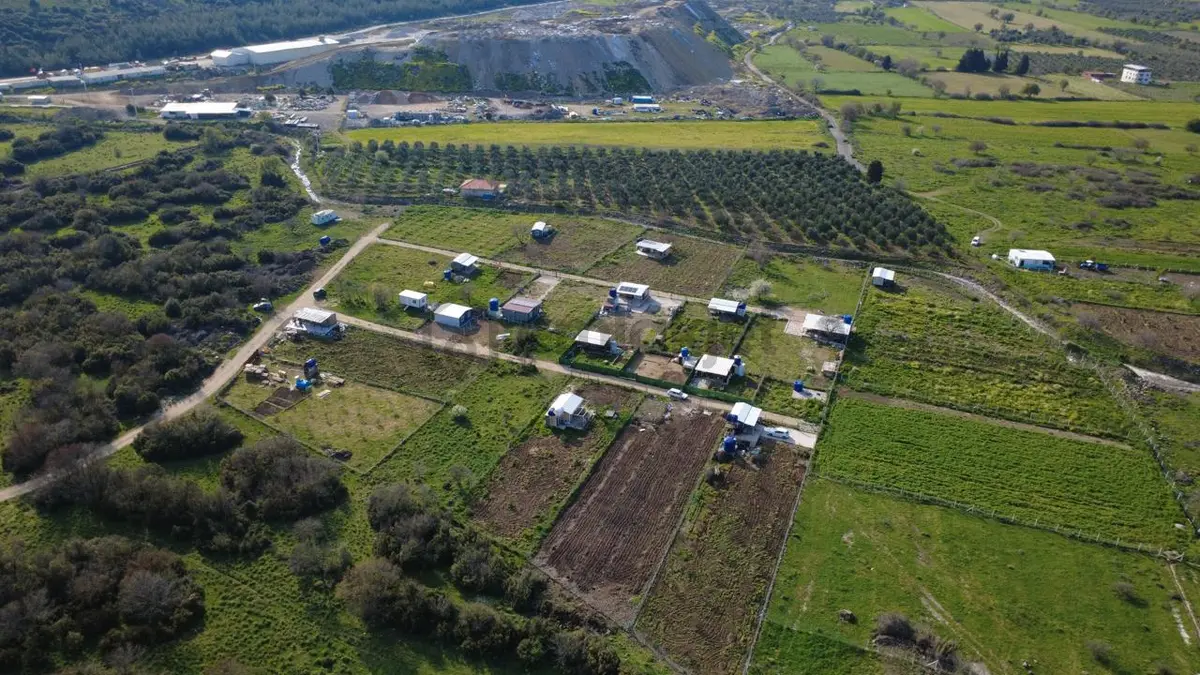 Çıtakta 213m2 İçerisinde Konteyner Bulunan Tarla - 32