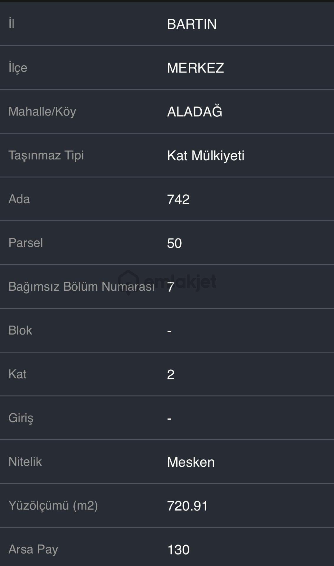 Sahibinden Bartın Merkez 3+1 Satılık Geniş Balkonlu Daire - 2