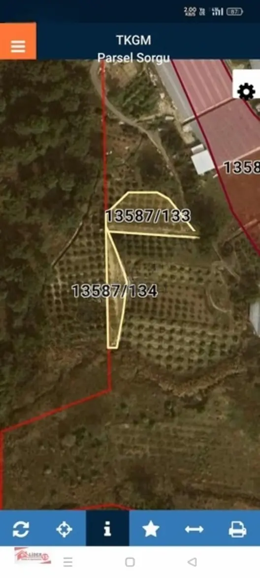 Antalya Aksu'da 1898 M² Satılık Tarla