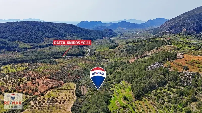 Datça Sındıda Manzaralı Tarla - Tıny House'a Uygun Yolu Var - 28