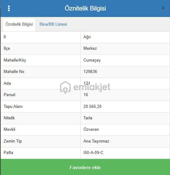 Ağrı'da Satılık Tarla - 18