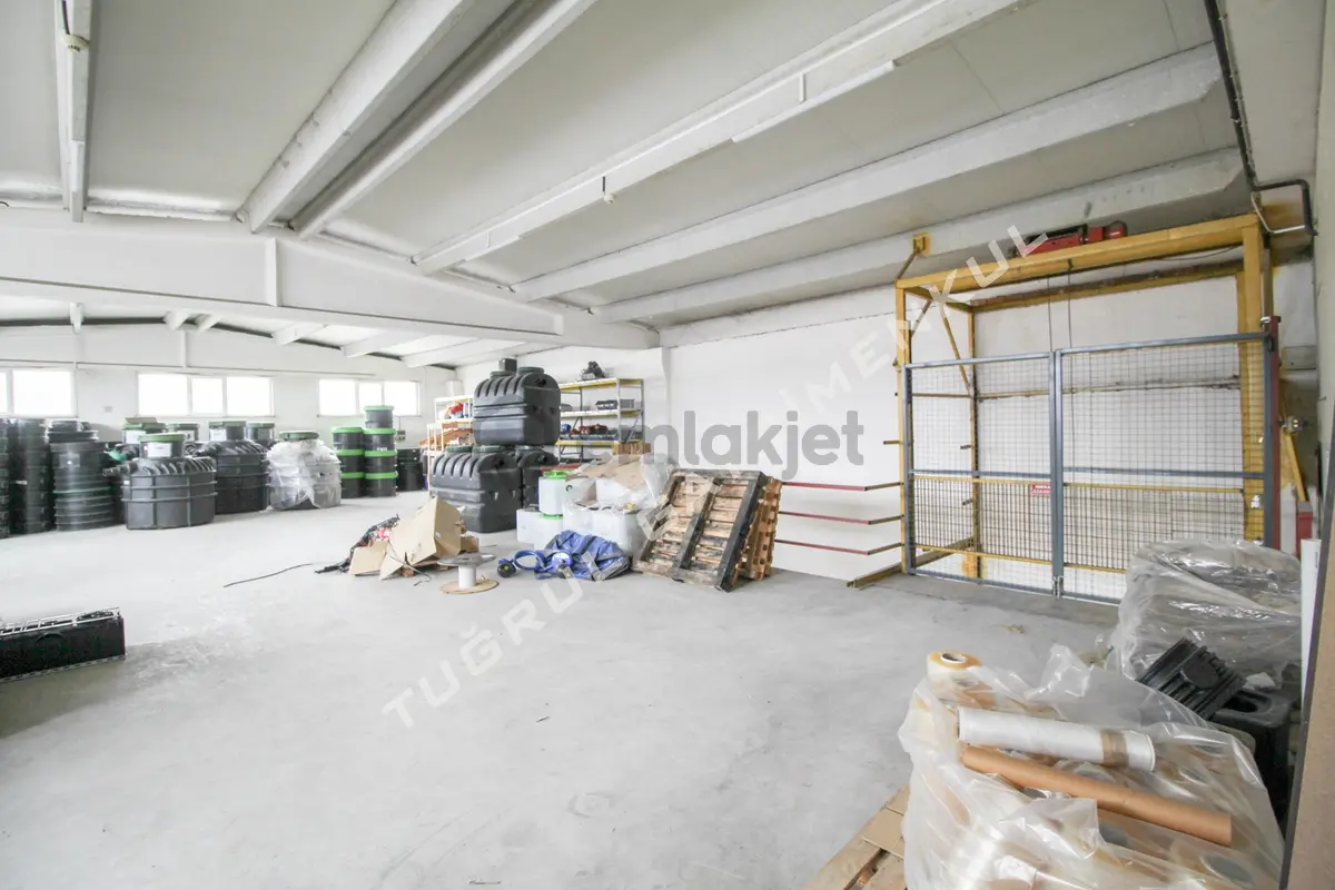 Çalı Sanayisinde Kiralık Ruhsatlı Fabrika - 10