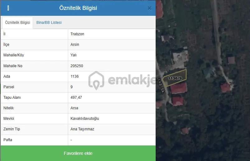 Arsin Yalı Mahallesin'de Satılık İmarlı Arsa - 2
