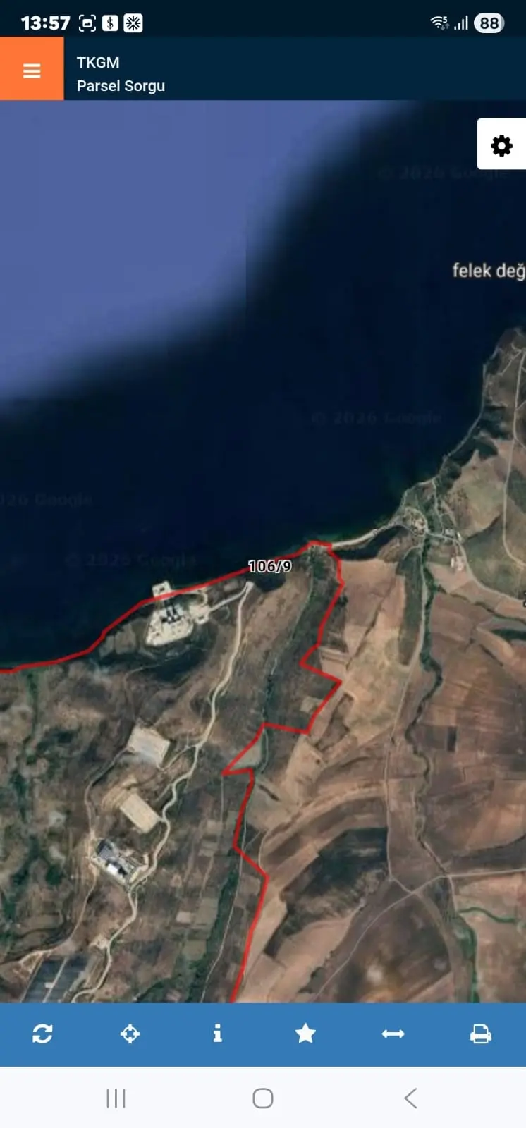Balıkesir Bandırmada Deniz Kenarı Satılık Arazi - 7
