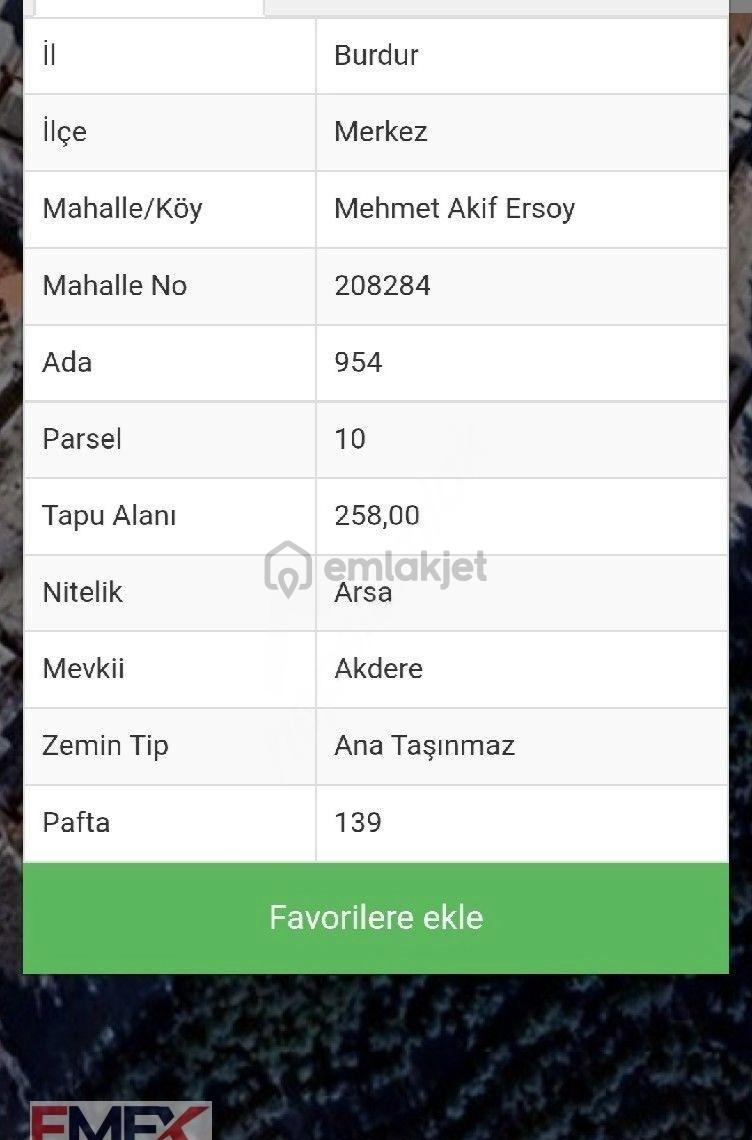 Burdur Göl Manzaralı Satilik Arsa - 3
