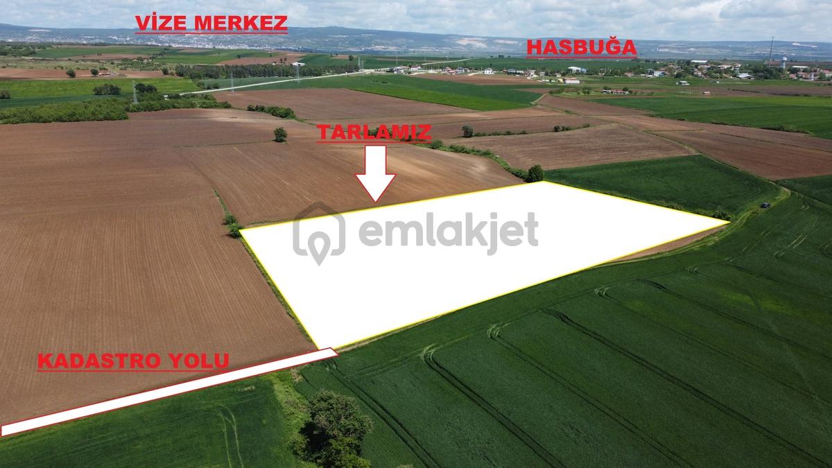 Vize Hasbuğa Köyünde 663 M2 Çaplı Hisse - 3