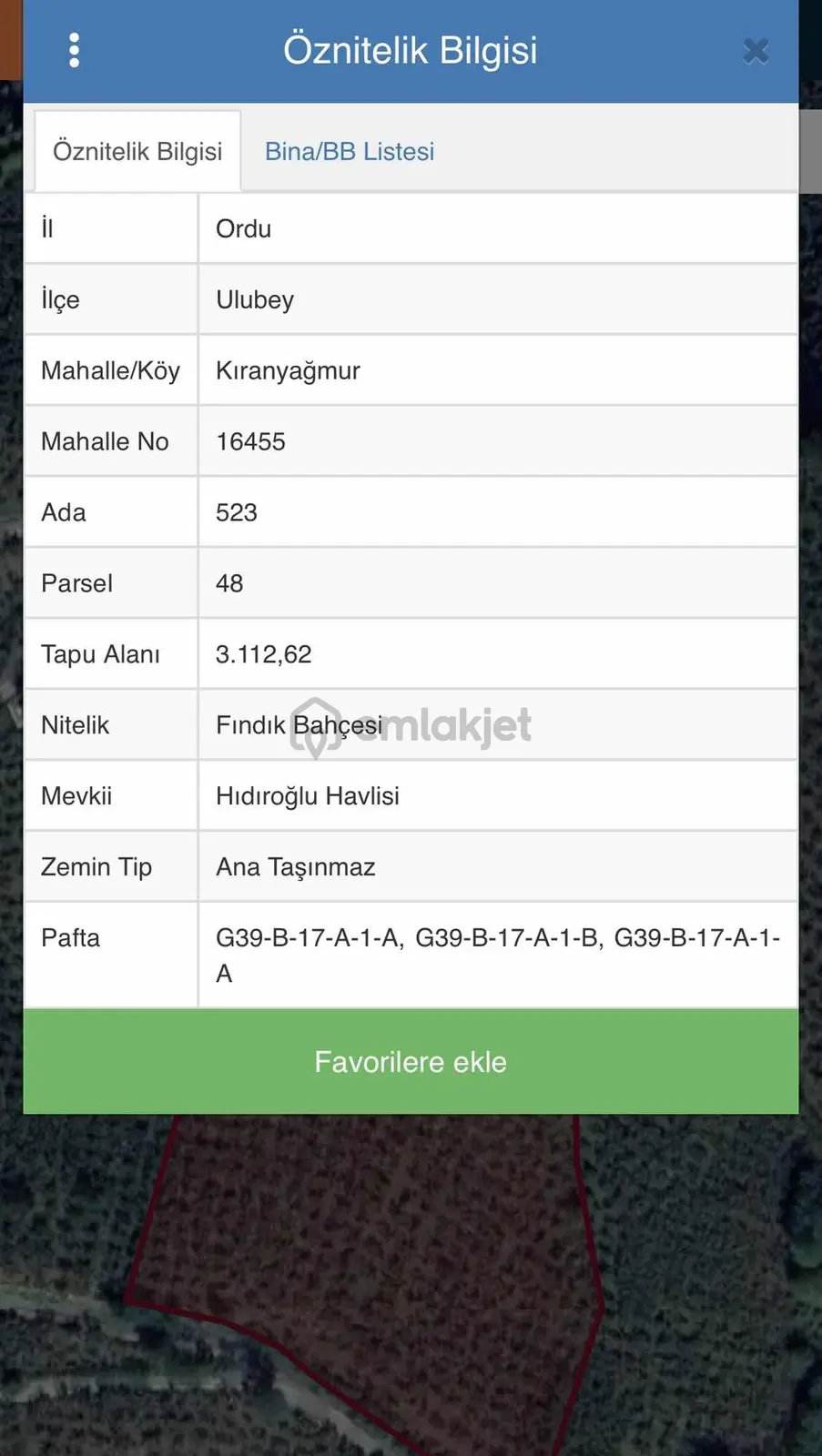 Ordu Ulubey Kıran Yağmur Mah.8 Dönüm Bahçe+yapı - 3