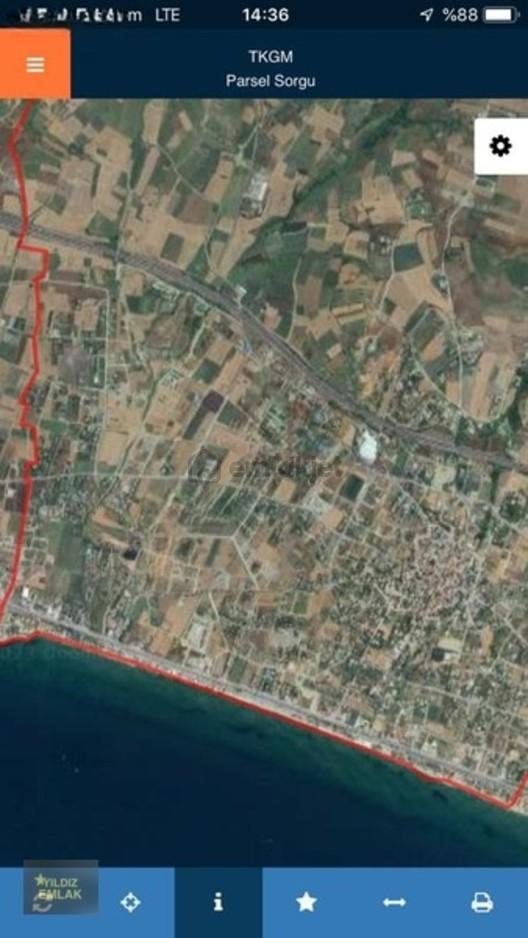 Celaliye De Müstakil Tapu Deniz Manzaralı Satılık Tarla - 5