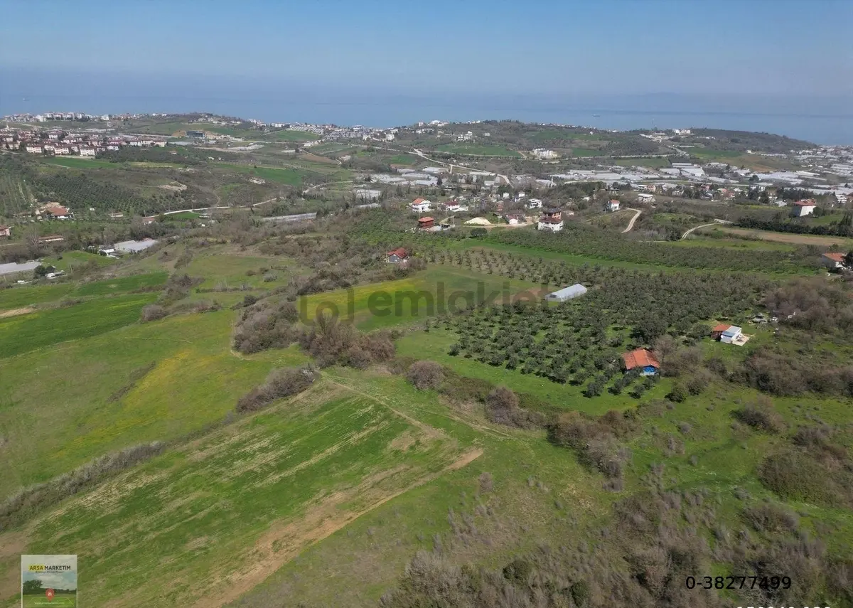Yalova Termal Akköyde Deniz Manzaralı Tarla - 17