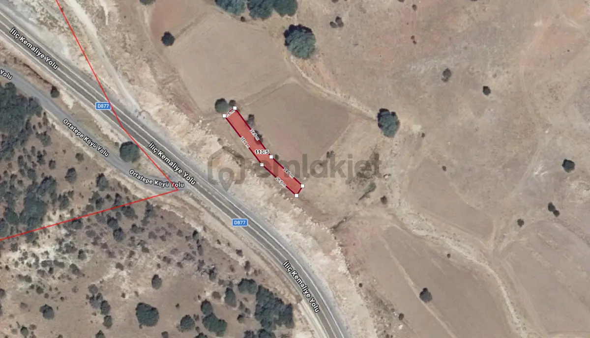 Erzincan İliç Ortatepe Köyünde Satılık Tarla - 10