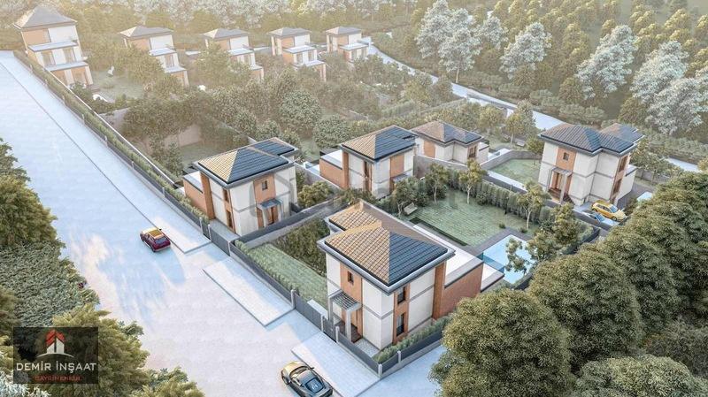 Arnavutköy Durusu Park İçerisinde Müstakil Bahçeli Aplus Villa - 7