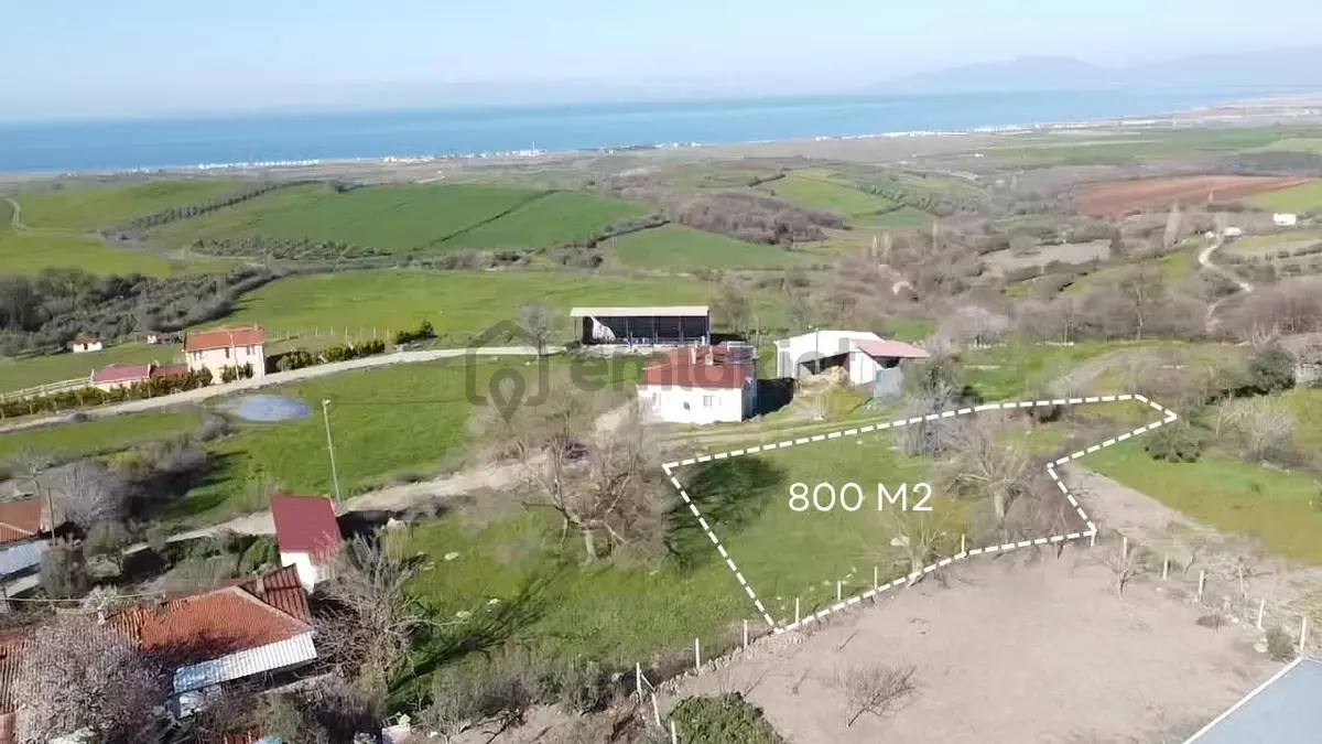 Balıkesir Gönen Kınalar Köyünde 800 M2 Arsa - 6