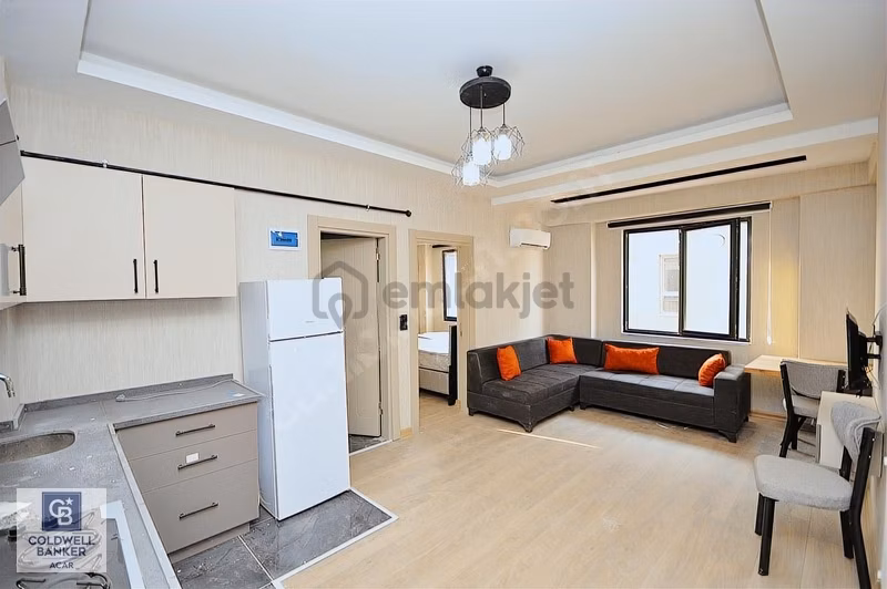 Cb Acar'dan Altın Park Sitesinde Eşyalı Balkonlu 1+1 - 13