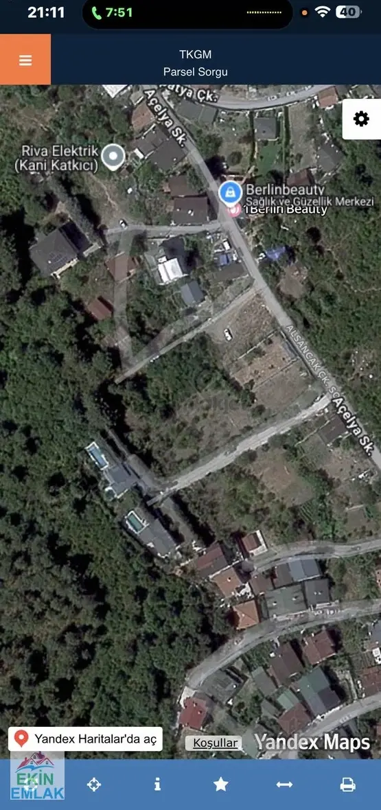 Ekinden Rivada Güzel Konumda Satılık İmarlı Arsa - 3