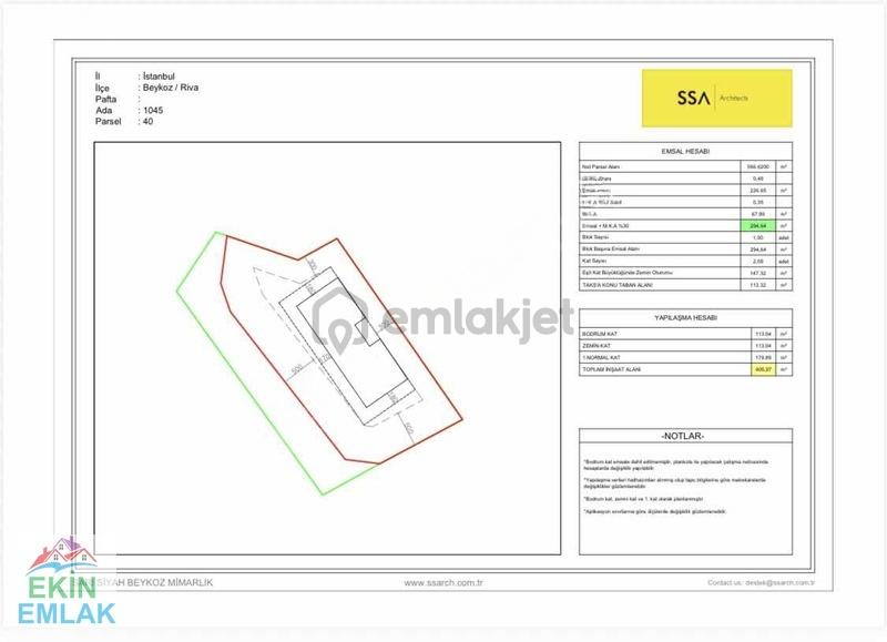 Ekinden Rivada Güzel Konumda Satılık İmarlı Arsa - 6