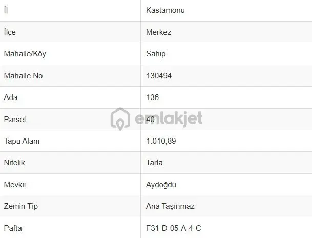 Kastamonu Merkez Satılık Arazi - 3