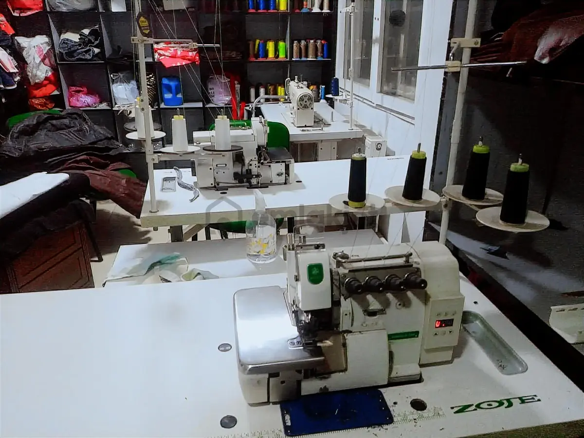 Tokat Merkezde Komple Faal 10 Makinalı Tekstil Atölyesi - 8