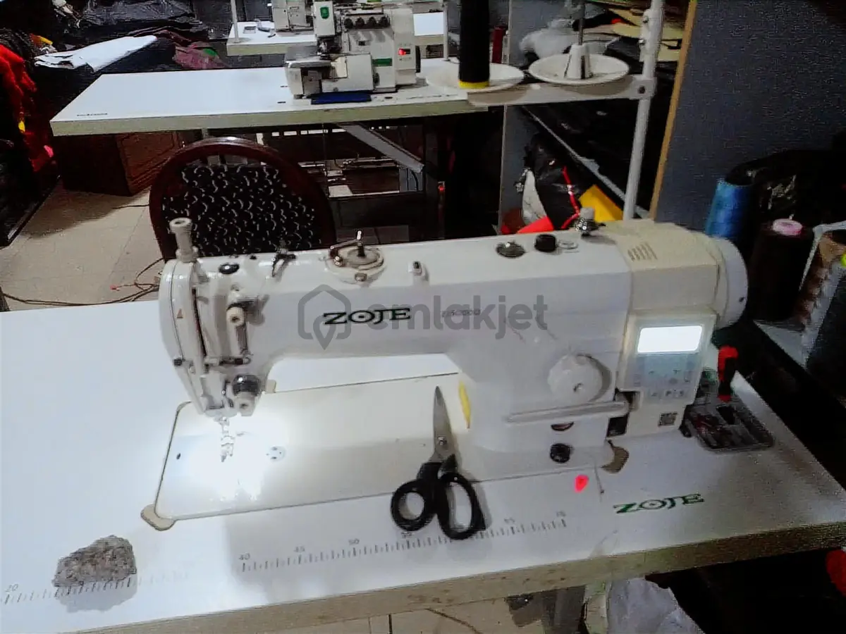 Tokat Merkezde Komple Faal 10 Makinalı Tekstil Atölyesi - 2