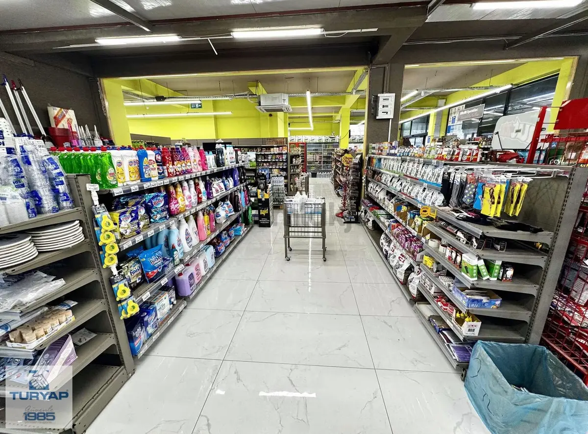 Turyap'tan Çiftlikköy Siteler'de Devren Kiralık Süper Market - 25
