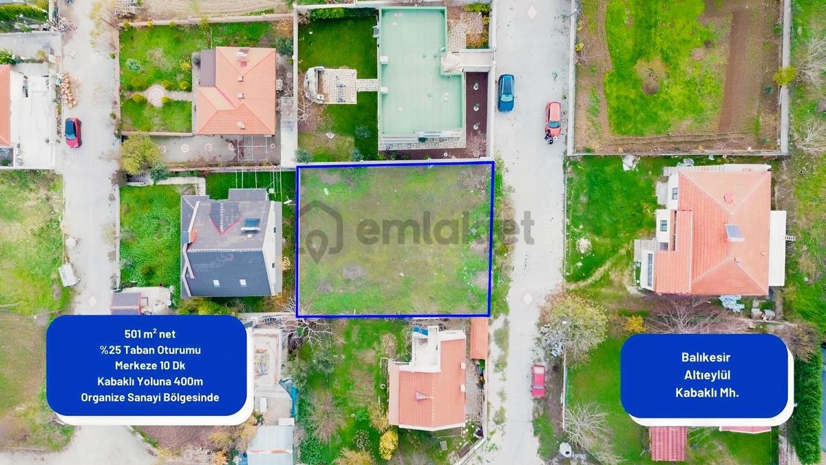 Kabaklı Mh. 501 M2 Satılık Arsa - 7