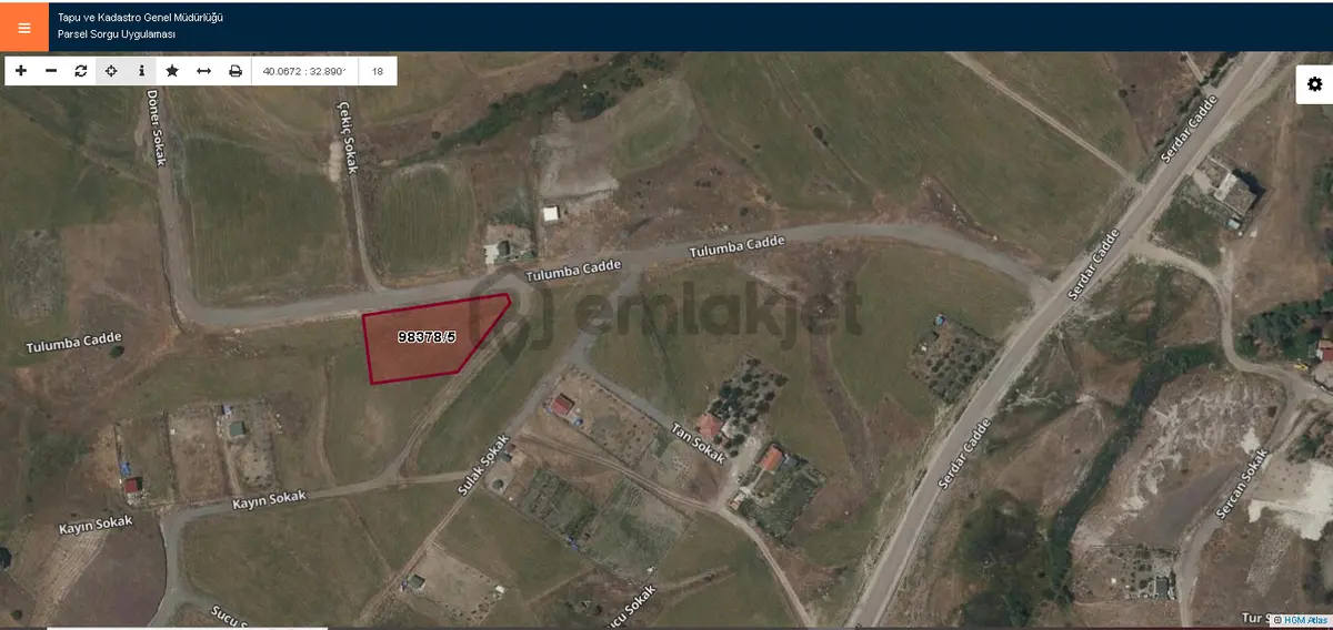 İmaremlak2'den 2 Tarafı Yola Cephe 900m2 Köşe Villa Parseli - 2