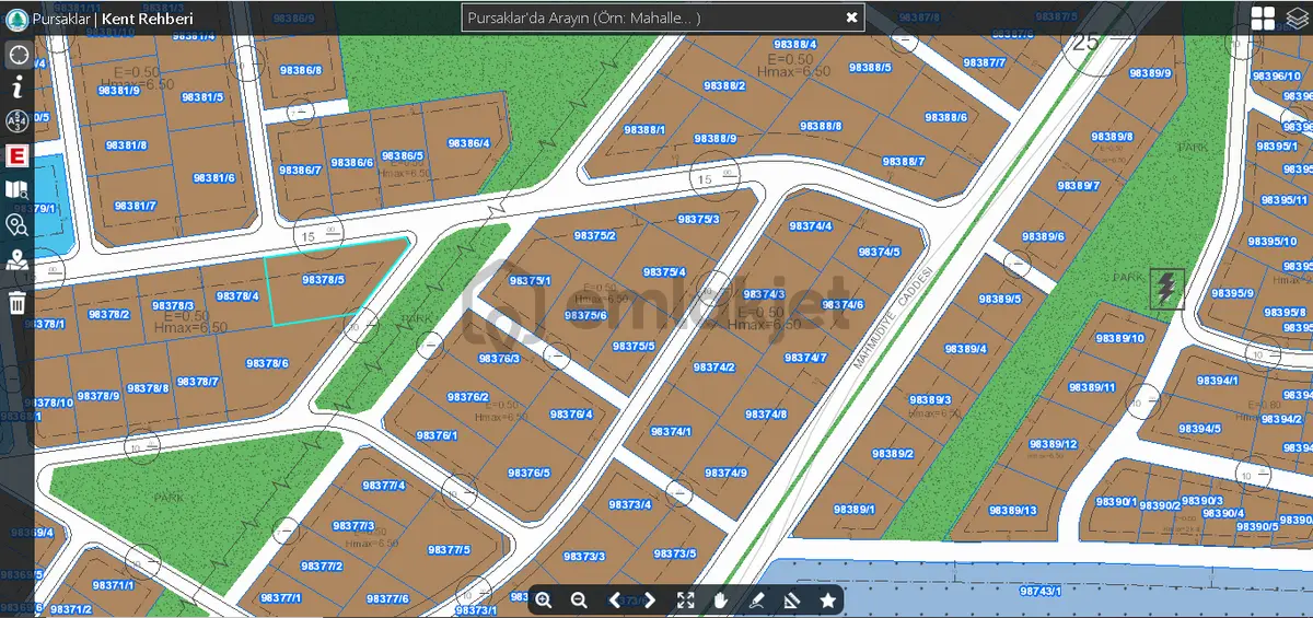 İmaremlak2'den 2 Tarafı Yola Cephe 900m2 Köşe Villa Parseli - 7