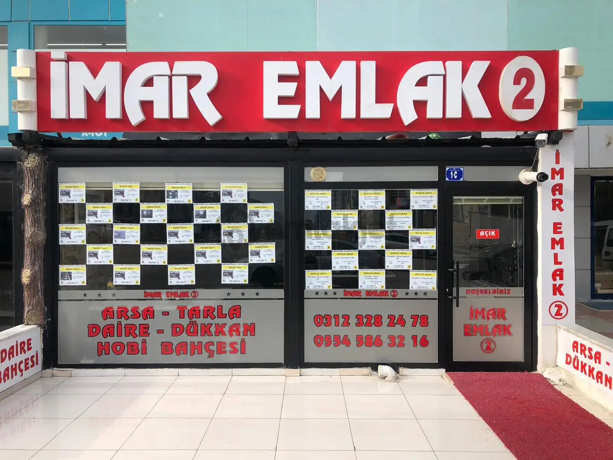 İmaremlak2'den 2 Tarafı Yola Cephe 900m2 Köşe Villa Parseli - 35
