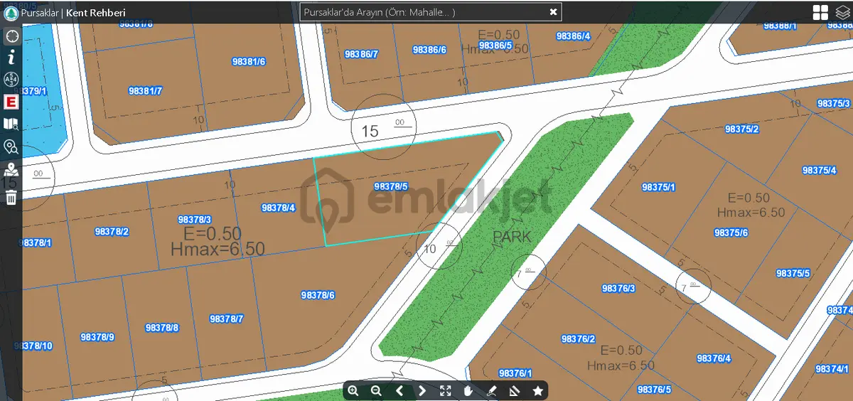 İmaremlak2'den 2 Tarafı Yola Cephe 900m2 Köşe Villa Parseli - 6