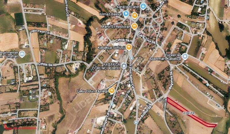 Çatalca Kabakça'da Satılık 1.792 M² Asfalt Kenarı Tarla - 12