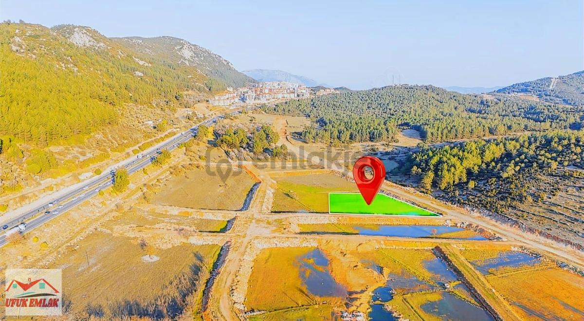 Muğla Menteşe Akçaova'da 4 Katlı İmarlı Köşe Parsel, Yatırımlık - 18
