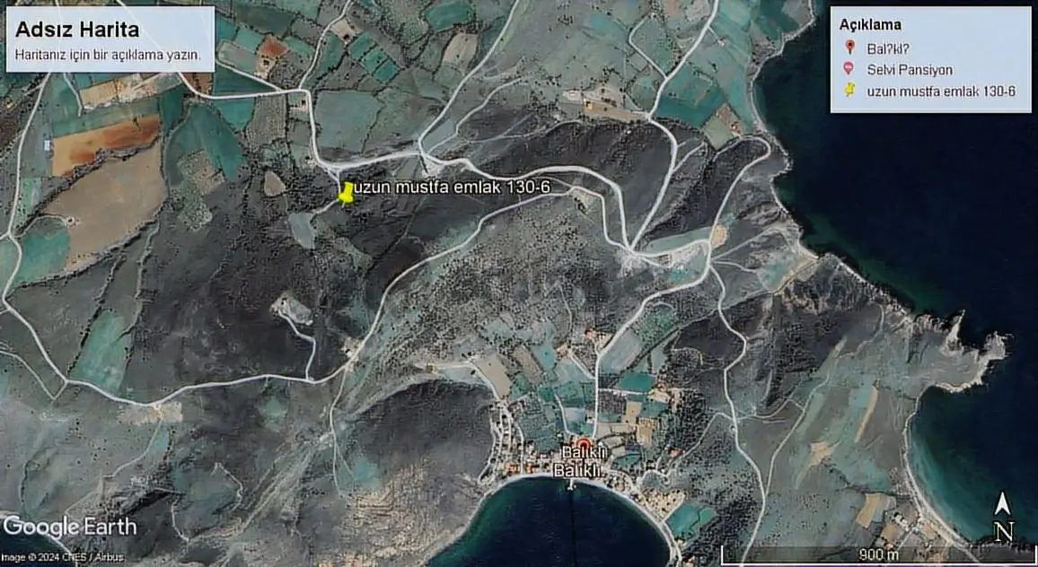 Erdek Paşalimanı Adası Balıklı Mahallesin De Satılık Tarla - 5