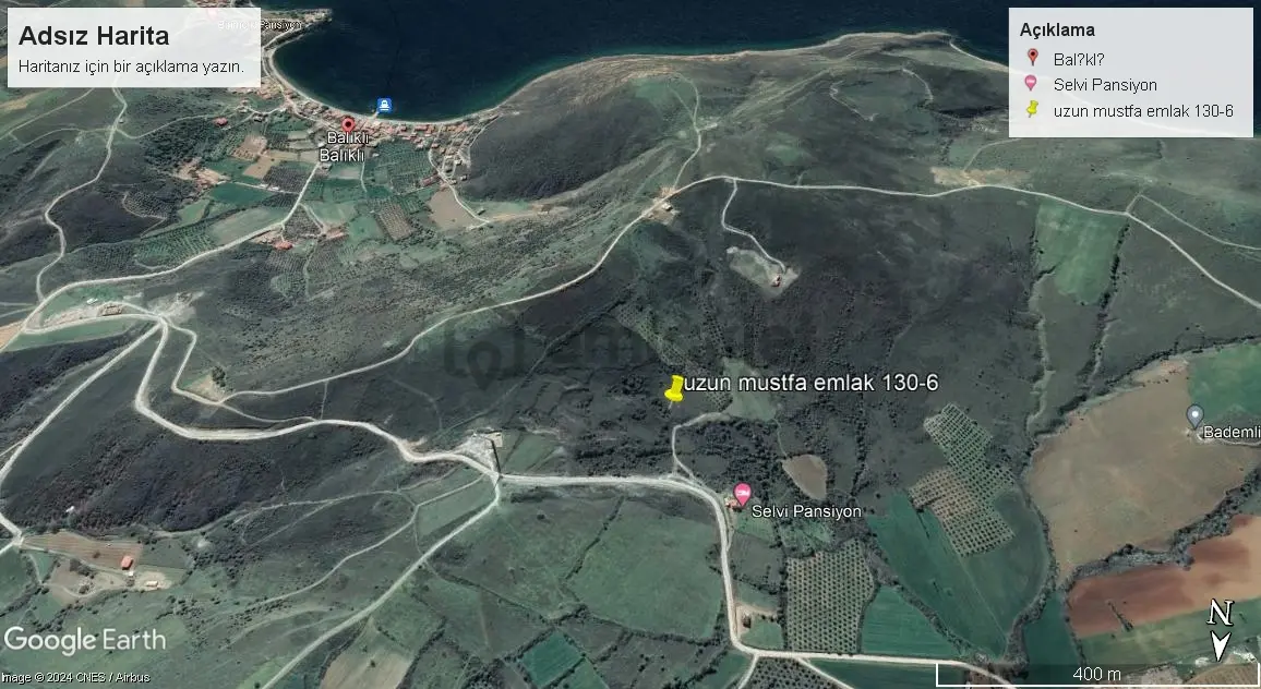 Erdek Paşalimanı Adası Balıklı Mahallesin De Satılık Tarla - 9