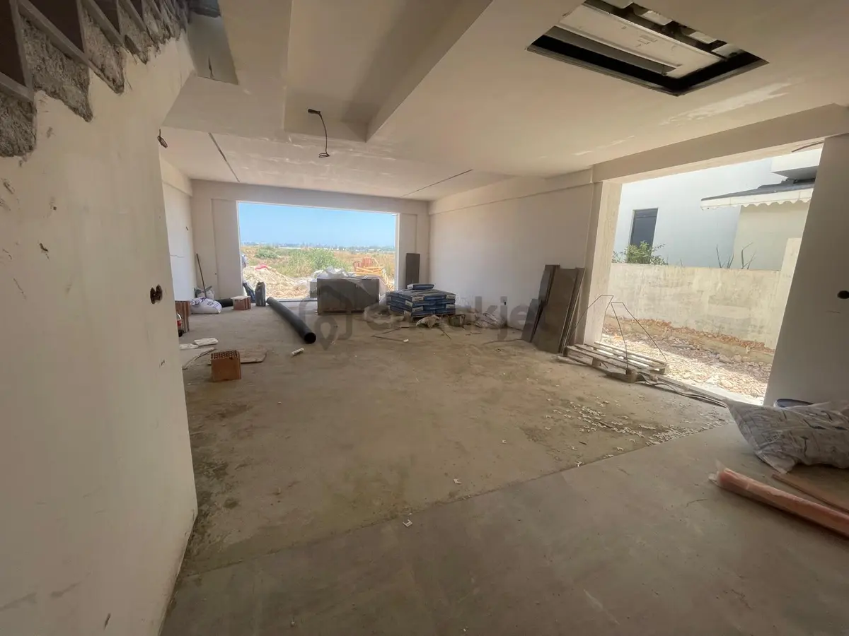 Ermenekte İnşaatı Devam Eden 7+1 Tribleks Villa - 5
