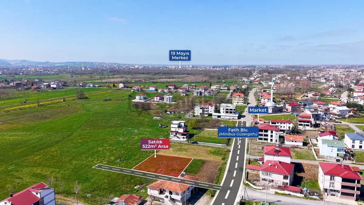 Hüseyin Boylu'dan Dereköy'de Denize 300 Metre Mesafede Arsa - 11