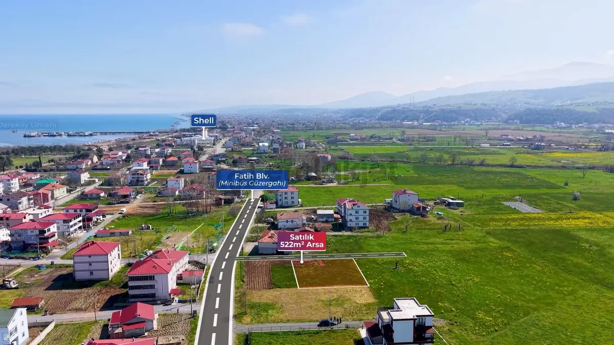 Hüseyin Boylu'dan Dereköy'de Denize 300 Metre Mesafede Arsa - 5