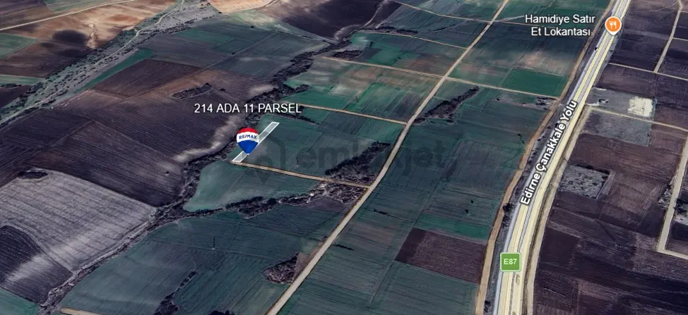 Edirne Hamidiye'de Satılık 1.587 Tarla - 2